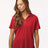 AllPro Women's Pro - Lock Performance Polo - AllPro 41800L Red S