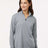 AllPro Women's Pro - Lock Performance Quarter - Zip Pullover - AllPro 41870L Heather Steel S