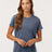 AllPro Women's Pro - Lock Performance T-Shirt - AllPro 48000L Heather Navy S Short Sleeve T-Shirts