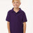 AllPro Youth Pique Polo - AllPro 62800Y Purple XS