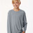 AllPro Youth Pro - Lock Performance Long Sleeve T-Shirt - AllPro 48400Y Heather Steel XS Long Sleeve T-Shirts
