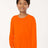 AllPro Youth Pro - Lock Performance Long Sleeve T-Shirt - AllPro 48400Y Neon Orange XS Long Sleeve T-Shirts