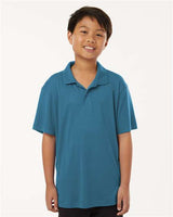 AllPro Youth Pro - Lock Performance Polo - AllPro 41800Y Pacific Blue XS