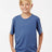 AllPro Youth Pro - Lock Performance T-Shirt - AllPro 48000Y Heather Royal XS Short Sleeve T-Shirts