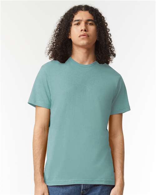 American Apparel Unisex CVC Tee - American Apparel 2001CVC Heather Arctic S