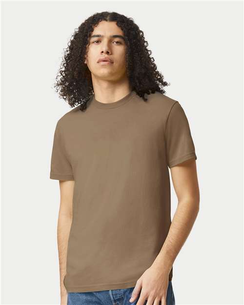 American Apparel Unisex CVC Tee - American Apparel 2001CVC Heather Army S