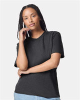 American Apparel Unisex CVC Tee - American Apparel 2001CVC Heather Black S