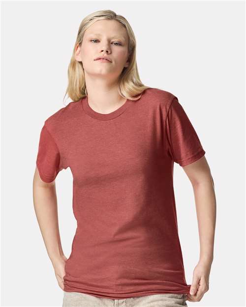 American Apparel Unisex CVC Tee - American Apparel 2001CVC Heather Canyon S