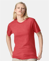 American Apparel Unisex CVC Tee - American Apparel 2001CVC Heather Coral S