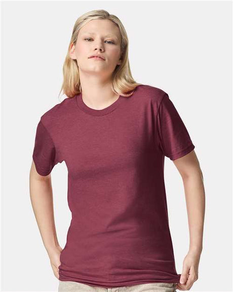 American Apparel Unisex CVC Tee - American Apparel 2001CVC Heather Cranberry S