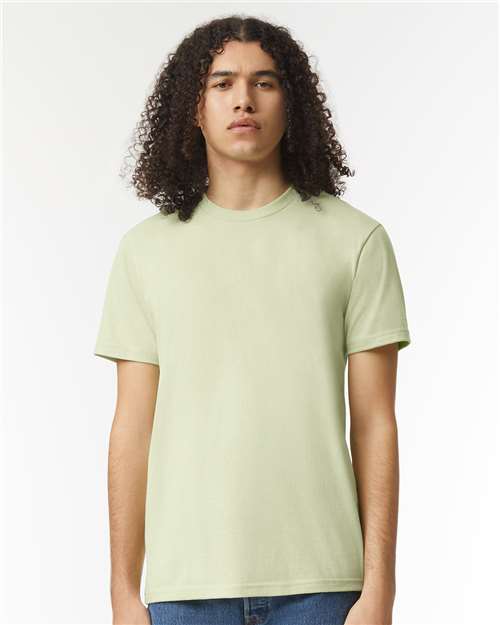 American Apparel Unisex CVC Tee - American Apparel 2001CVC Heather Cucumber S