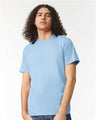 American Apparel Unisex CVC Tee - American Apparel 2001CVC Heather Light Blue S