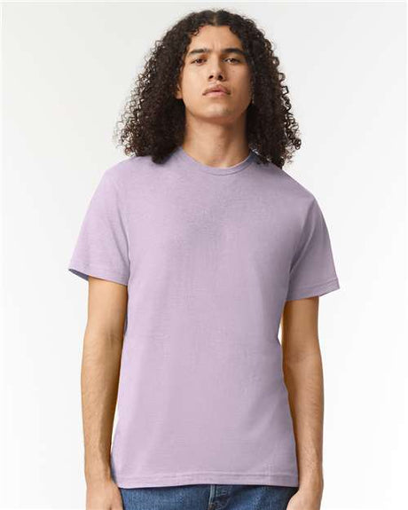 American Apparel Unisex CVC Tee - American Apparel 2001CVC Heather Lilac S