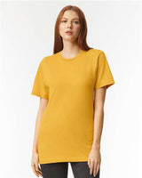 American Apparel Unisex CVC Tee - American Apparel 2001CVC Heather Mustard S