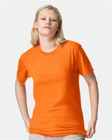 American Apparel Unisex CVC Tee - American Apparel 2001CVC Heather Orange S