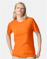 American Apparel Unisex CVC Tee - American Apparel 2001CVC Heather Orange S