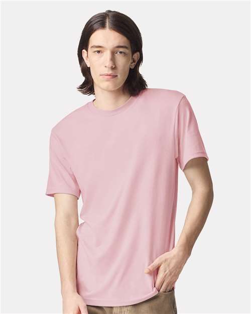 American Apparel Unisex CVC Tee - American Apparel 2001CVC Heather Pink S