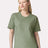 American Apparel Unisex CVC Tee - American Apparel 2001CVC Heather Sage S