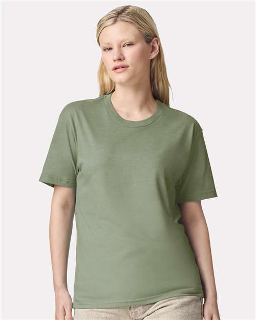 American Apparel Unisex CVC Tee - American Apparel 2001CVC Heather Sage S