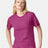 American Apparel Unisex CVC Tee - American Apparel 2001CVC Heather Super Pink S