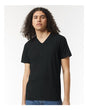 American Apparel Unisex CVC V - Neck Tee - American Apparel 2006CVC Black S