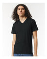 American Apparel Unisex CVC V - Neck Tee - American Apparel 2006CVC Black S