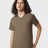 American Apparel Unisex CVC V - Neck Tee - American Apparel 2006CVC Heather Army S