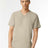 American Apparel Unisex CVC V - Neck Tee - American Apparel 2006CVC Heather Khaki S