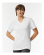 American Apparel Unisex CVC V - Neck Tee - American Apparel 2006CVC White S