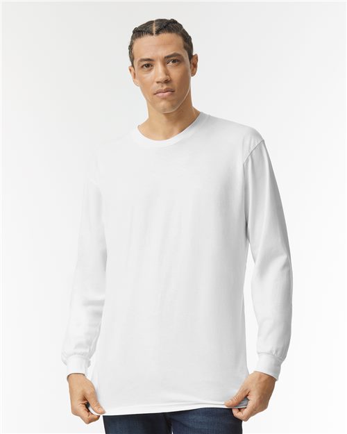 American Apparel Unisex Fine Jersey Long Sleeve Tee - American Apparel 2007 Asphalt S