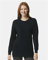 American Apparel Unisex Fine Jersey Long Sleeve Tee - American Apparel 2007 Black S