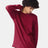 American Apparel Unisex Fine Jersey Long Sleeve Tee - American Apparel 2007 Cranberry S