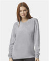 American Apparel Unisex Fine Jersey Long Sleeve Tee - American Apparel 2007 Heather Grey S