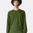 American Apparel Unisex Fine Jersey Long Sleeve Tee - American Apparel 2007 Olive S
