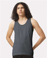 American Apparel Unisex Fine Jersey Tank - American Apparel 2408 Asphalt XXS