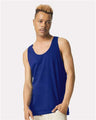 American Apparel Unisex Fine Jersey Tank - American Apparel 2408 Lapis XXS