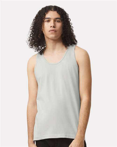 American Apparel Unisex Fine Jersey Tank - American Apparel 2408 New Silver XXS