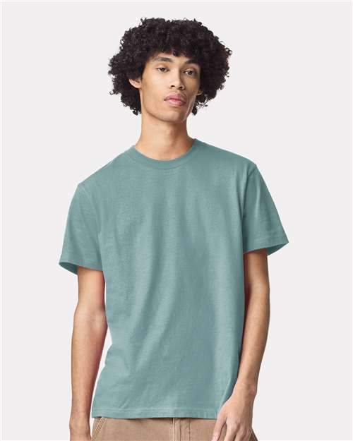 American Apparel Unisex Fine Jersey Tee - American Apparel 2001 Arctic S