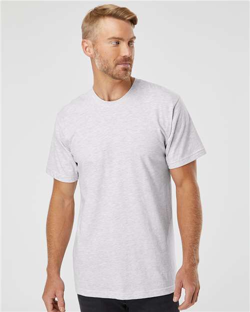 American Apparel Unisex Fine Jersey Tee - American Apparel 2001 Ash Grey XS