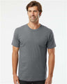 American Apparel Unisex Fine Jersey Tee - American Apparel 2001 Asphalt XS