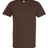 American Apparel Unisex Fine Jersey Tee - American Apparel 2001 Brown S
