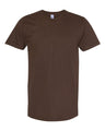 American Apparel Unisex Fine Jersey Tee - American Apparel 2001 Brown S