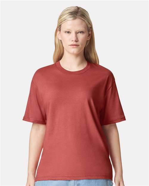 American Apparel Unisex Fine Jersey Tee - American Apparel 2001 Canyon S