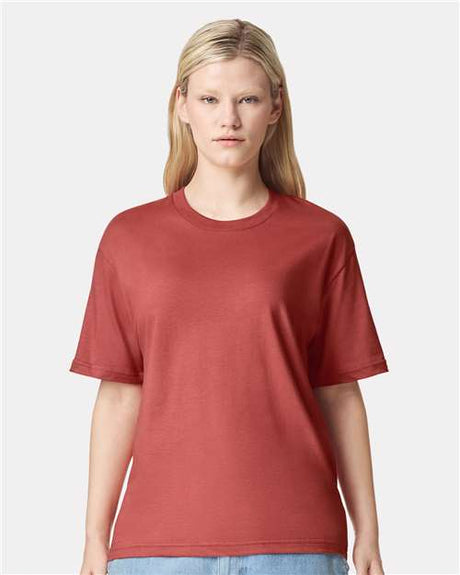 American Apparel Unisex Fine Jersey Tee - American Apparel 2001 Canyon S