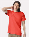 American Apparel Unisex Fine Jersey Tee - American Apparel 2001 Coral S