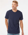 American Apparel Unisex Fine Jersey Tee - American Apparel 2001 Navy XS