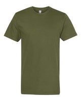 American Apparel Unisex Fine Jersey Tee - American Apparel 2001 Olive S