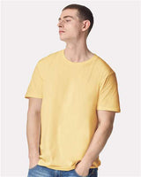 American Apparel Unisex Fine Jersey Tee - American Apparel 2001 Panna Cotta S