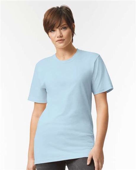 American Apparel Unisex Fine Jersey Tee - American Apparel 2001 Powder Blue S
