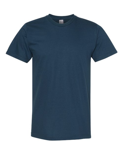 American Apparel Unisex Fine Jersey Tee - American Apparel 2001 Sea Blue S